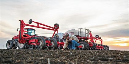 Case IH Planter in field